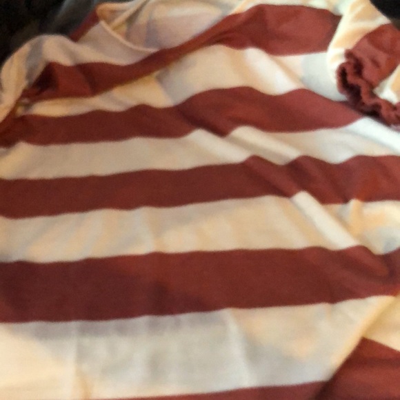 BNWOT cotton bleu striped tee VB - Picture 6 of 6